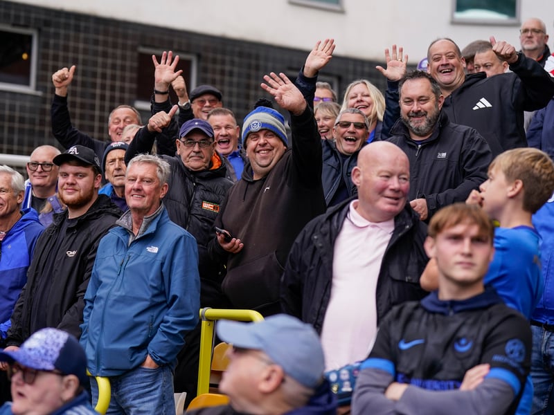 The travelling Fratton faithful were in full voice at Carrow Road as Pompey claimed a 1-0 win against Norwich City.
