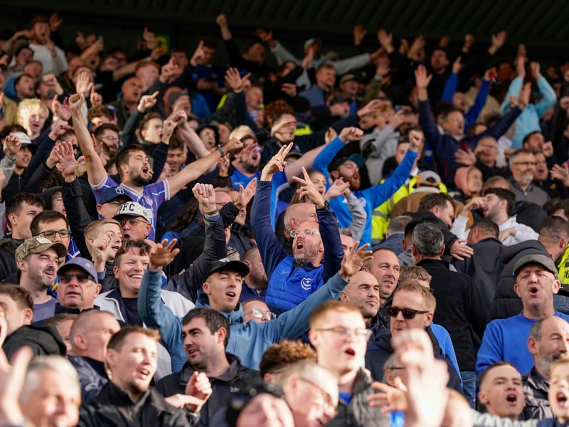 The travelling Fratton faithful were in full voice at Carrow Road as Pompey claimed a 1-0 win against Norwich City.