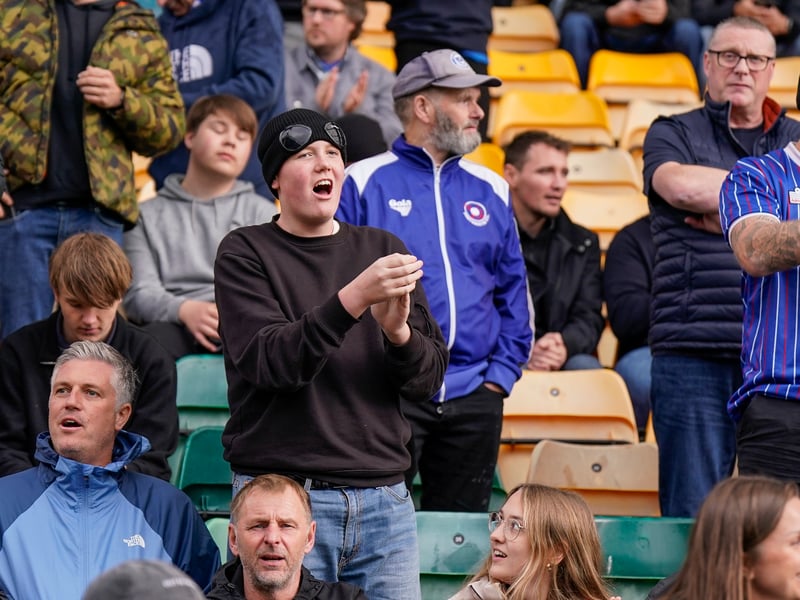 The travelling Fratton faithful were in full voice at Carrow Road as Pompey claimed a 1-0 win against Norwich City.