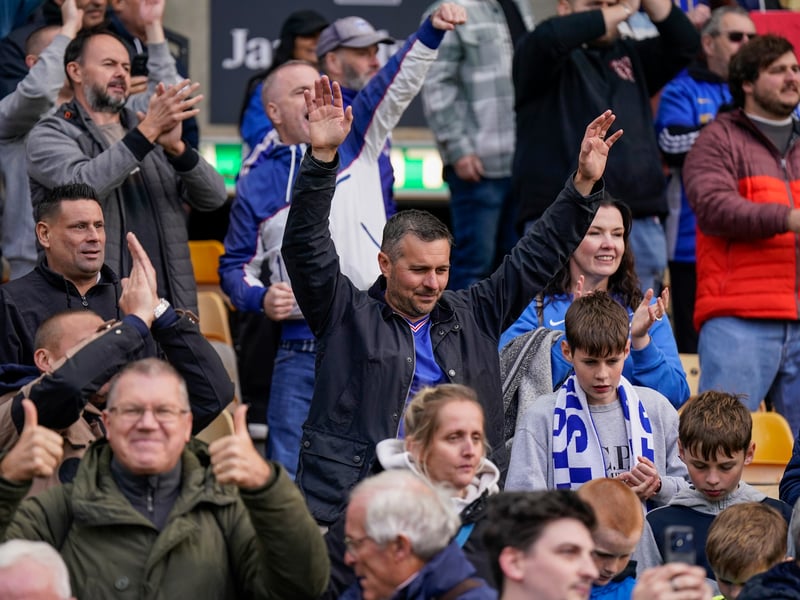 The travelling Fratton faithful were in full voice at Carrow Road as Pompey claimed a 1-0 win against Norwich City.