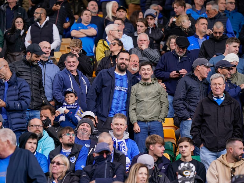 The travelling Fratton faithful were in full voice at Carrow Road as Pompey claimed a 1-0 win against Norwich City.