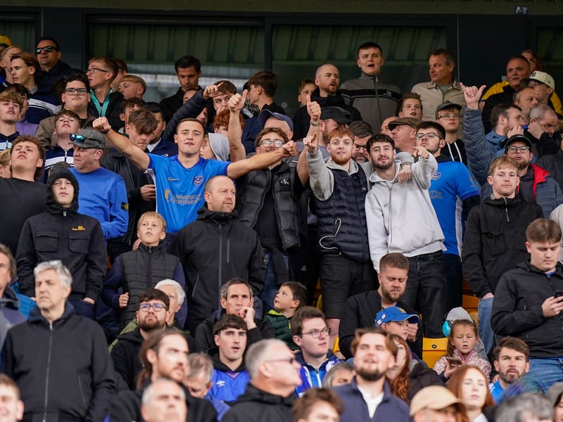 The travelling Fratton faithful were in full voice at Carrow Road as Pompey claimed a 1-0 win against Norwich City.