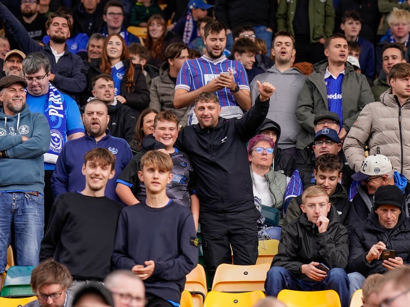 The travelling Fratton faithful were in full voice at Carrow Road as Pompey claimed a 1-0 win against Norwich City.
