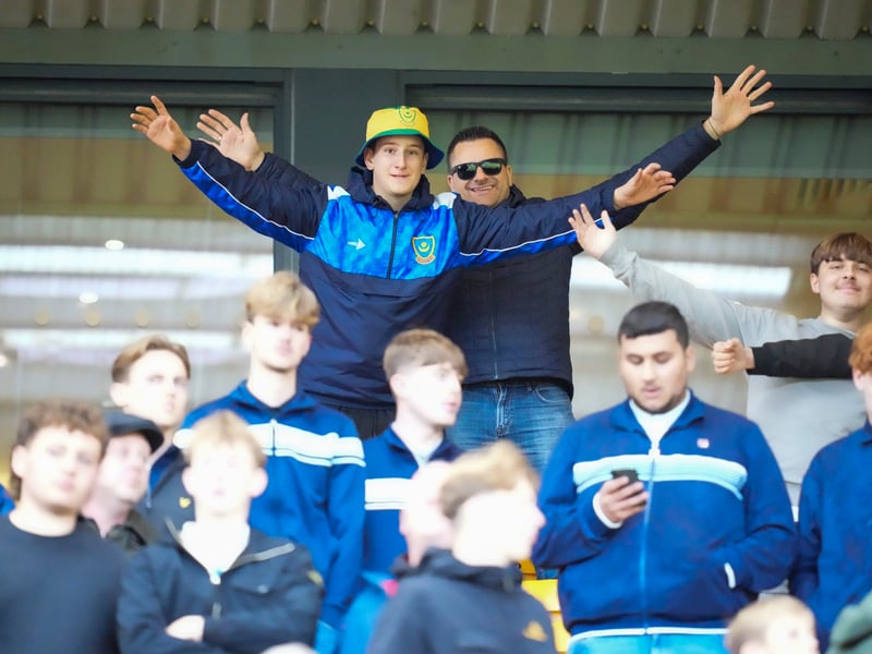 The travelling Fratton faithful were in full voice at Carrow Road as Pompey claimed a 1-0 win against Norwich City.
