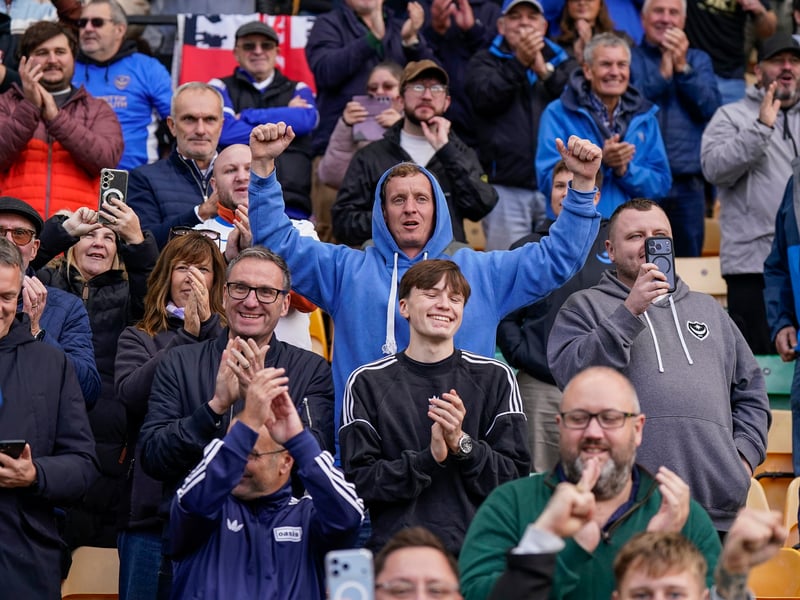 The travelling Fratton faithful were in full voice at Carrow Road as Pompey claimed a 1-0 win against Norwich City.