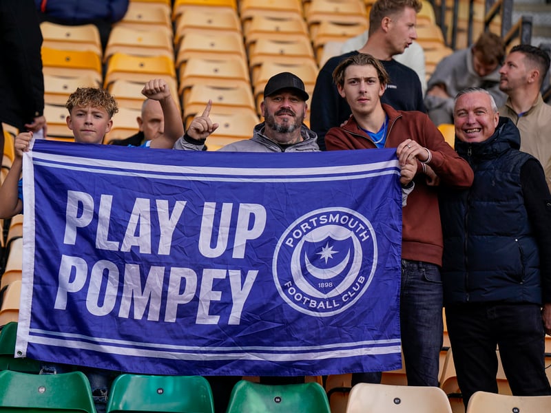 The travelling Fratton faithful were in full voice at Carrow Road as Pompey claimed a 1-0 win against Norwich City.