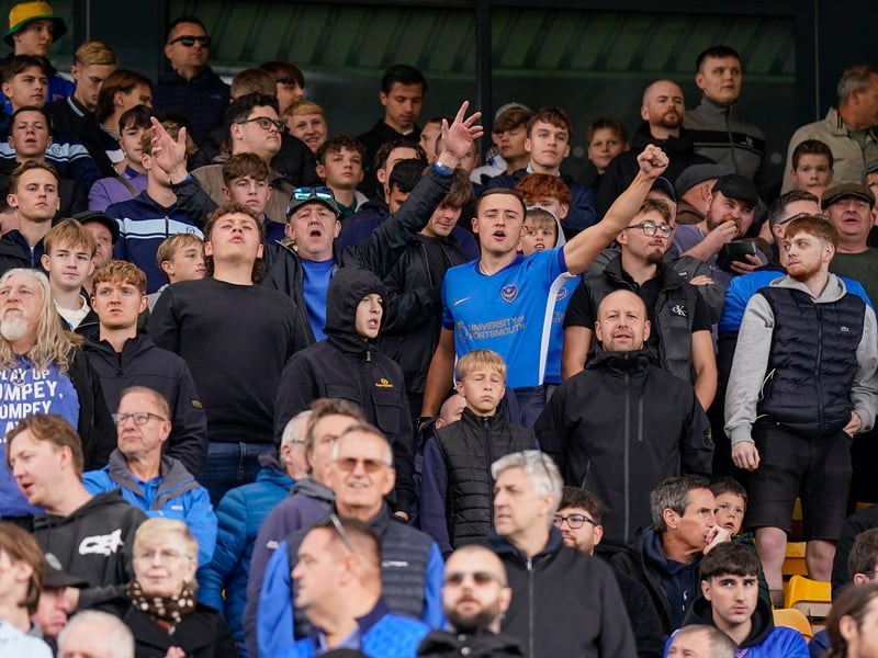 The travelling Fratton faithful were in full voice at Carrow Road as Pompey claimed a 1-0 win against Norwich City.