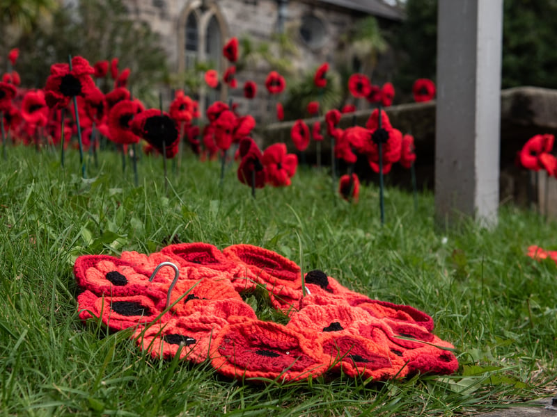 Around 4,000 poppies are set to be displayed in St Chad's churchyard, creating a special tribute to remember and honour all those who have served and sacrificed so much. Photo: Lucinda Herbert