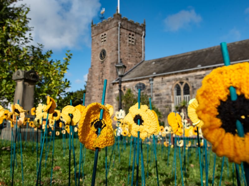 Around 4,000 poppies are set to be displayed in St Chad's churchyard, creating a special tribute to remember and honour all those who have served and sacrificed so much. Photo: Lucinda Herbert
