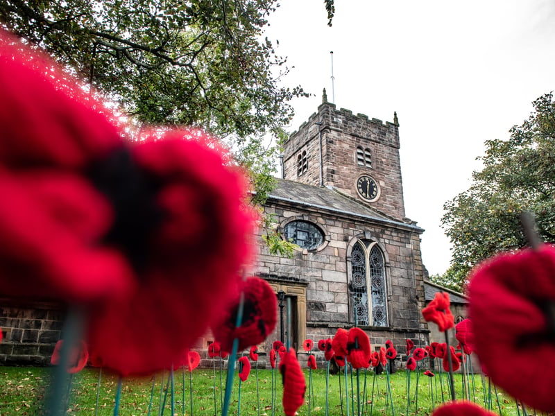Around 4,000 poppies are set to be displayed in St Chad's churchyard, creating a special tribute to remember and honour all those who have served and sacrificed so much. Photo: Lucinda Herbert