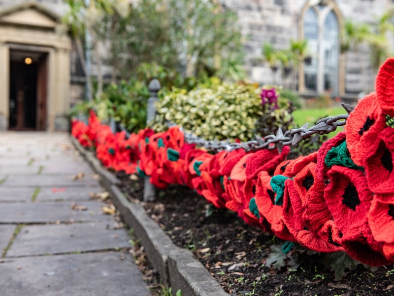 Around 4,000 poppies are set to be displayed in St Chad's churchyard, creating a special tribute to remember and honour all those who have served and sacrificed so much. Photo: Lucinda Herbert
