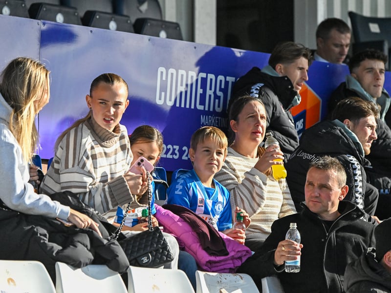 Hartlepool United fans got behind their side in Saturday's FA Cup fourth qualifying round defeat against Marine (photo Chris Fryatt)