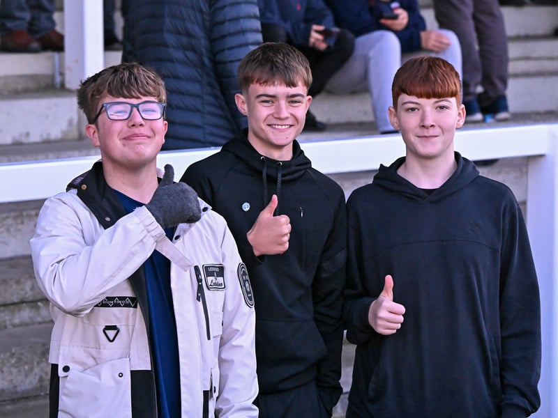 Hartlepool United fans got behind their side in Saturday's FA Cup fourth qualifying round defeat against Marine (photo Chris Fryatt)