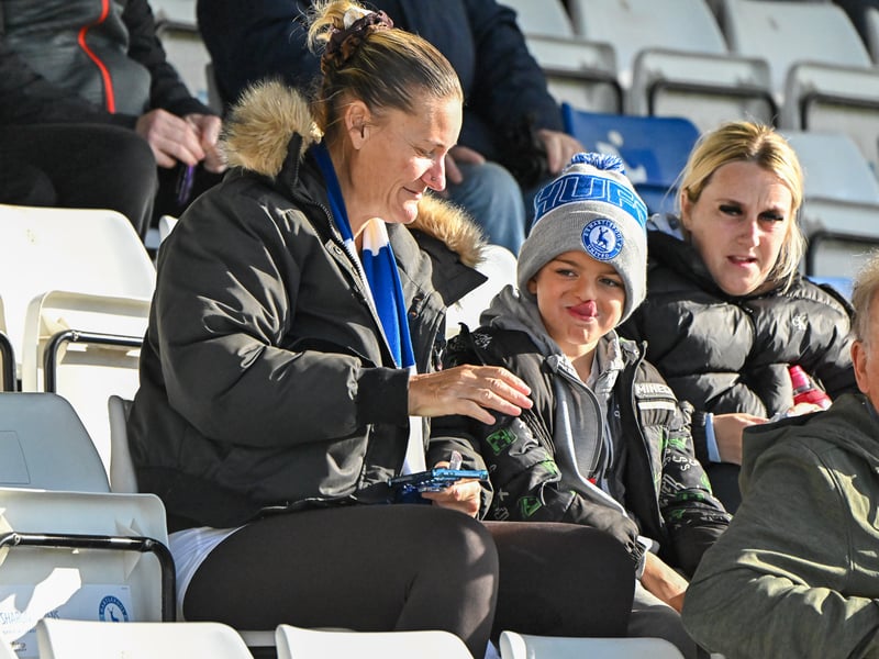 Hartlepool United fans got behind their side in Saturday's FA Cup fourth qualifying round defeat against Marine (photo Chris Fryatt)