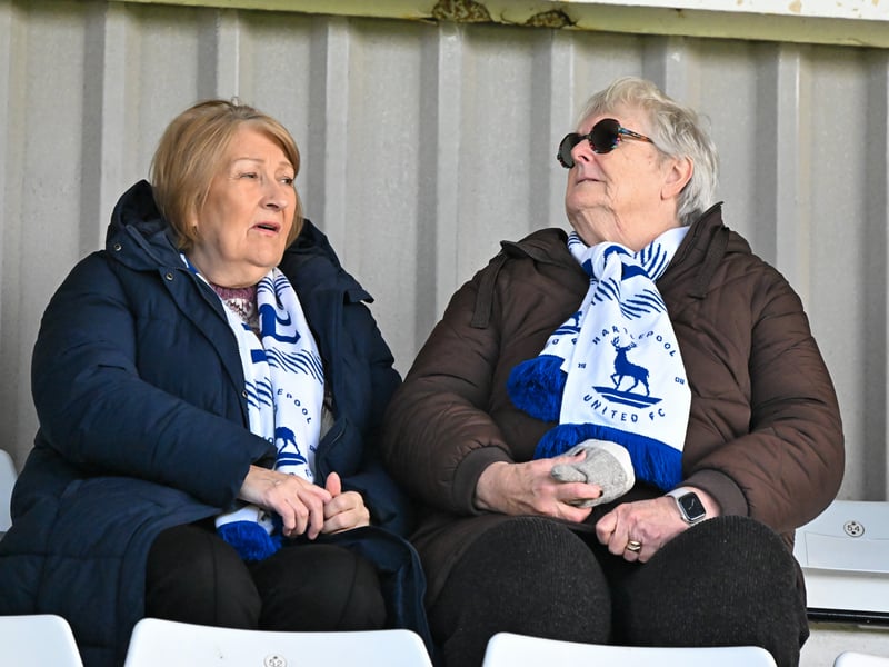 Hartlepool United fans got behind their side in Saturday's FA Cup fourth qualifying round defeat against Marine (photo Chris Fryatt)