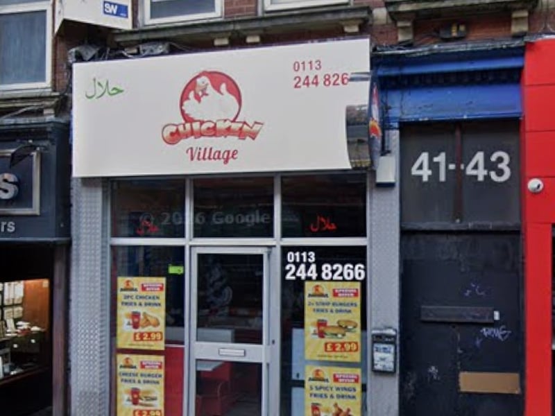 Chicken Village on New Briggate, Woodhouse, was rated 1* on September 26.