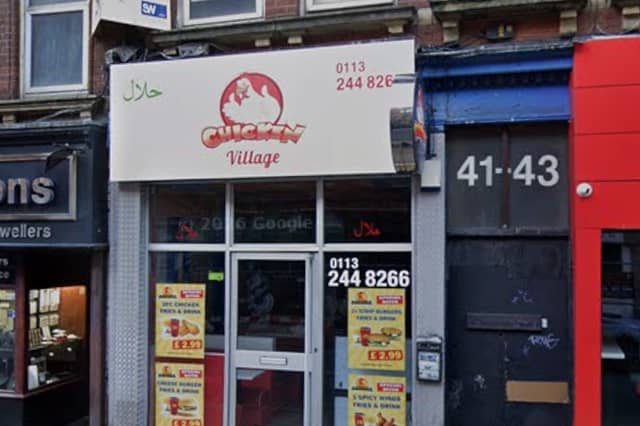 Chicken Village on New Briggate, Woodhouse, was rated 1* on September 26.