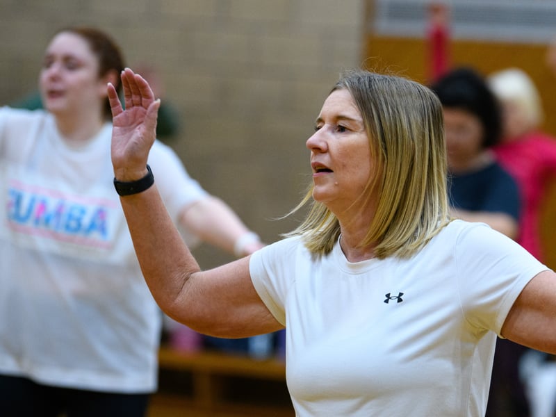 Rainbow Hub’s Zumbathon 2026 raises funds for the Mawdesley based charity which supports children and young people with neurological and physical disabilities. Photo: Kelvin Lister-Stuttard