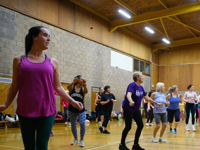 Rainbow Hub’s Zumbathon 2026 raises funds for the Mawdesley based charity which supports children and young people with neurological and physical disabilities. Photo: Kelvin Lister-Stuttard