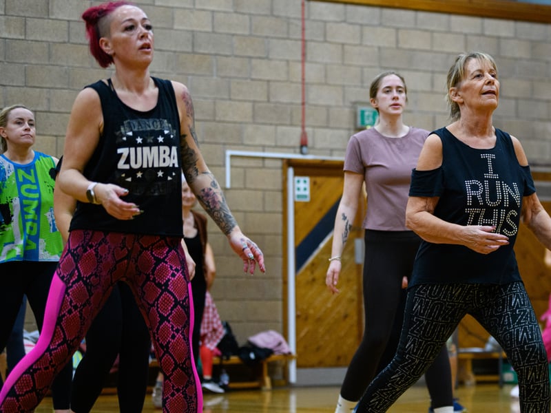 Rainbow Hub’s Zumbathon 2026 raises funds for the Mawdesley based charity which supports children and young people with neurological and physical disabilities. Photo: Kelvin Lister-Stuttard