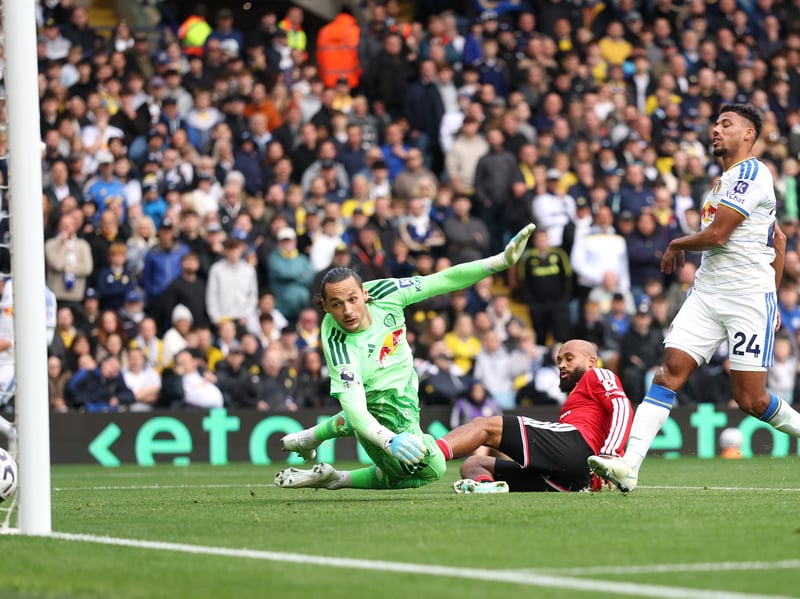 7 - Couldn't do much about the goal and some alert keeping when haring outside of his box to clear.
