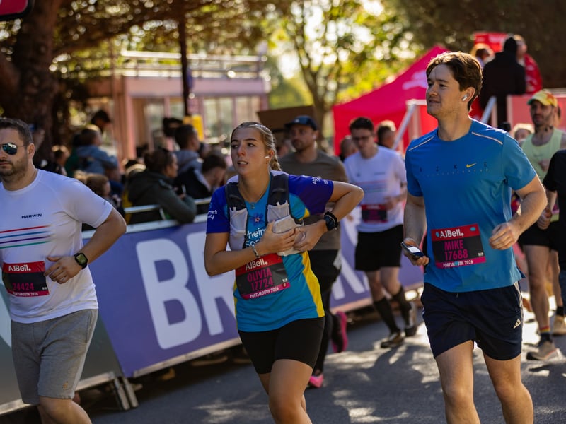 Great South Run 2026 blue and pink waves