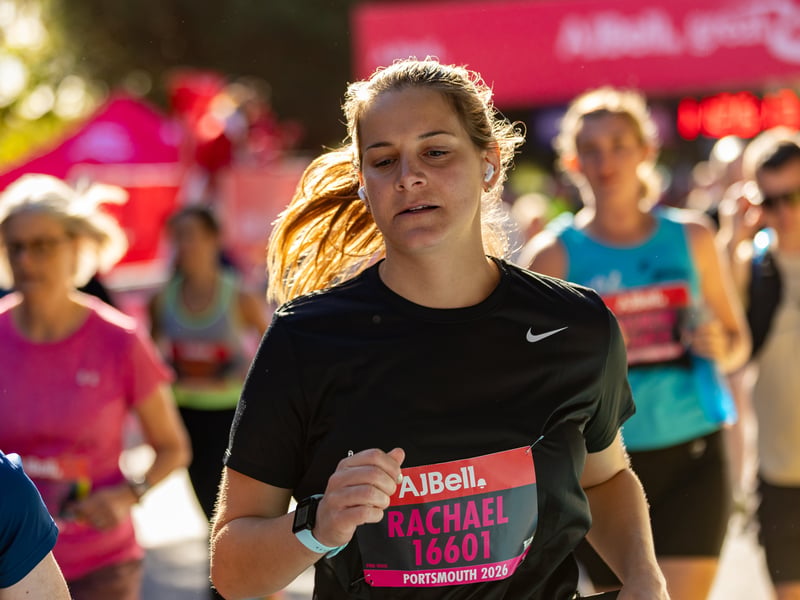 Great South Run 2026 blue and pink waves