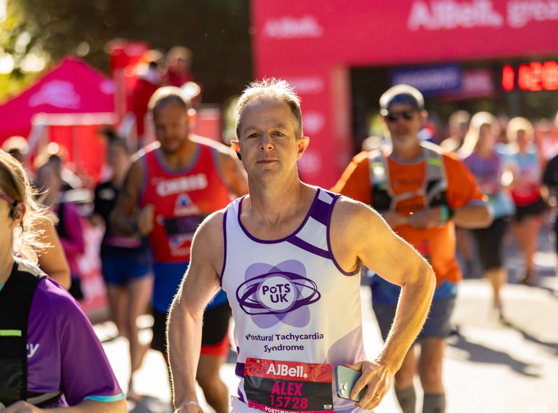 Great South Run 2026 blue and pink waves