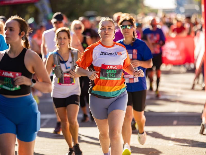 Great South Run 2026 green and orange waves