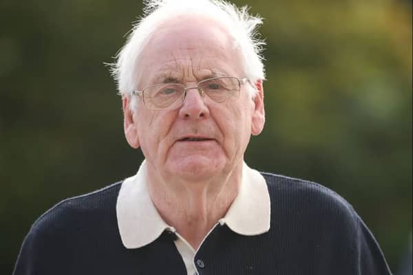 Michael Gallagher who lost his 21-year-old son, Aiden, in the 1998 terror attack. 