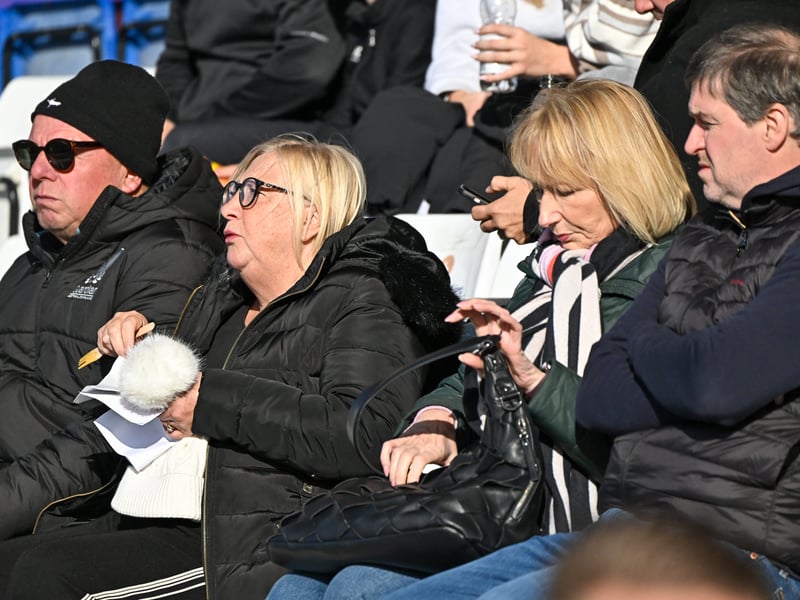 Hartlepool United fans got behind their side in Saturday's FA Cup fourth qualifying round defeat against Marine (photo Chris Fryatt)