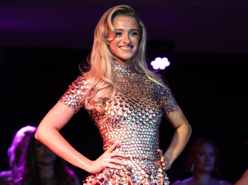 Winner Georgia Frankland at the Miss Blackpool 2026 beauty pageant at Ribby Hall. Photo: Lucinda Herbert