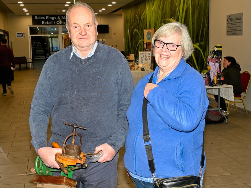 Bought a few bits: Robert and Dawn Stanley