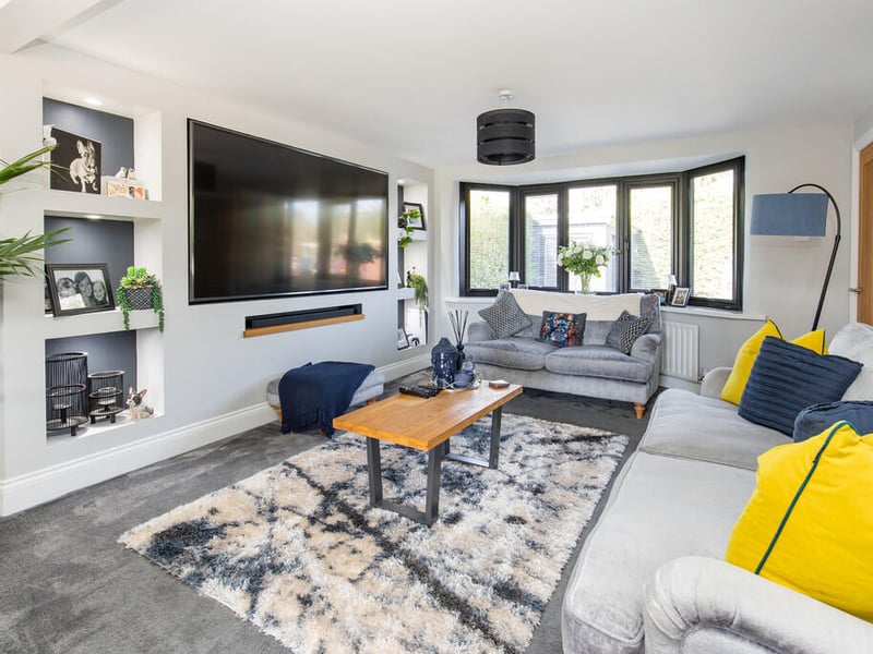 The family living room