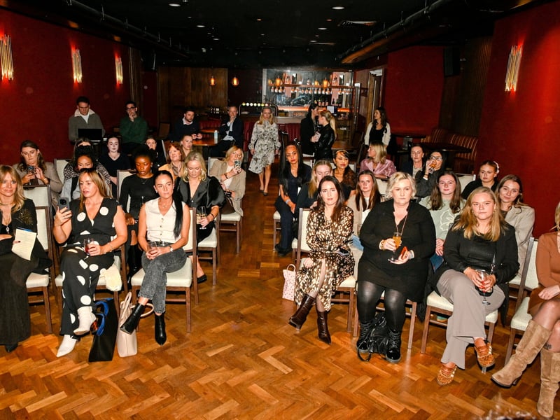 Guests at the Mint MediSpa evening in the Pembroke Hotel
