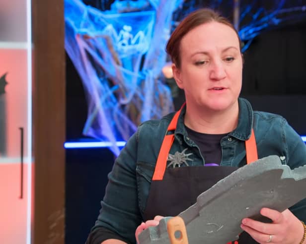 A Galway based cake artist has scooped $45,000 and crowned the winner of the second season of the hit Netflix series Is It Cake? Halloween special. Her winning creation was a zombie emerging from a grave, with a dirty chai cake hidden beneath its frightening exterior.