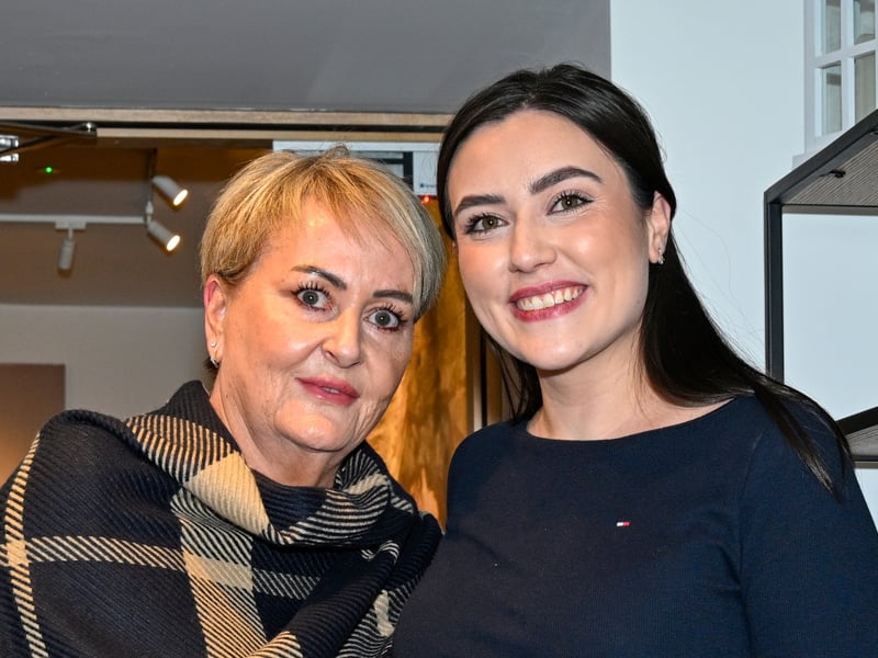 Mary Nolan and Roisin Bay