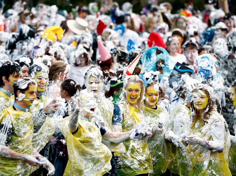 The historic and eccentric student gathering takes place at St Andrews University every October