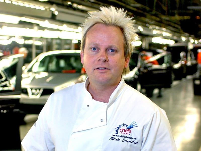 Chef Mark Earnden was pictured at the 2012 Nissan preview of the Delicious Food Festival.