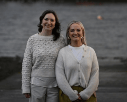 ​Sisters Rachael (left) and Hannah (right), founders of the newly launched RAYN Collective,