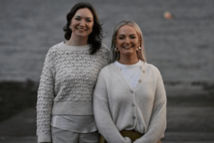 ​Sisters Rachael (left) and Hannah (right), founders of the newly launched RAYN Collective,