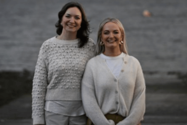 Sisters Rachael (left) and Hannah (right), founders of the newly launched RAYN Collective,