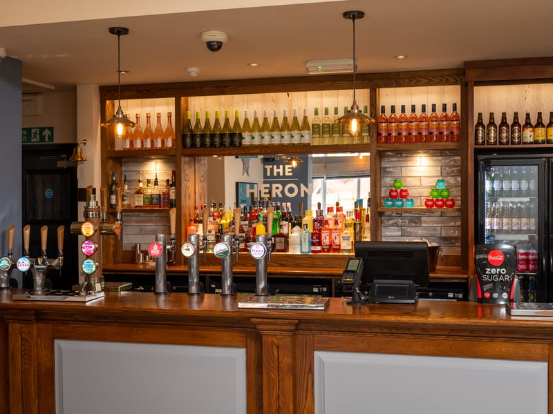 Inside The Heron following a six-figure makeover.