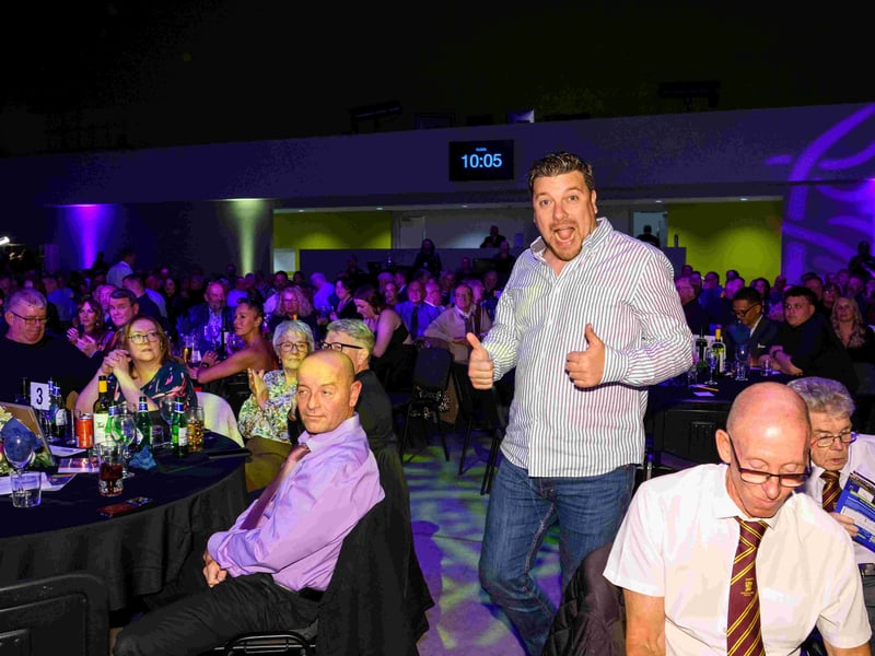 Martyn Daley wins an award