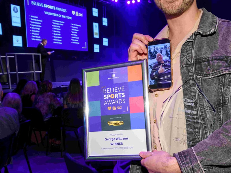 George Williams wins an award