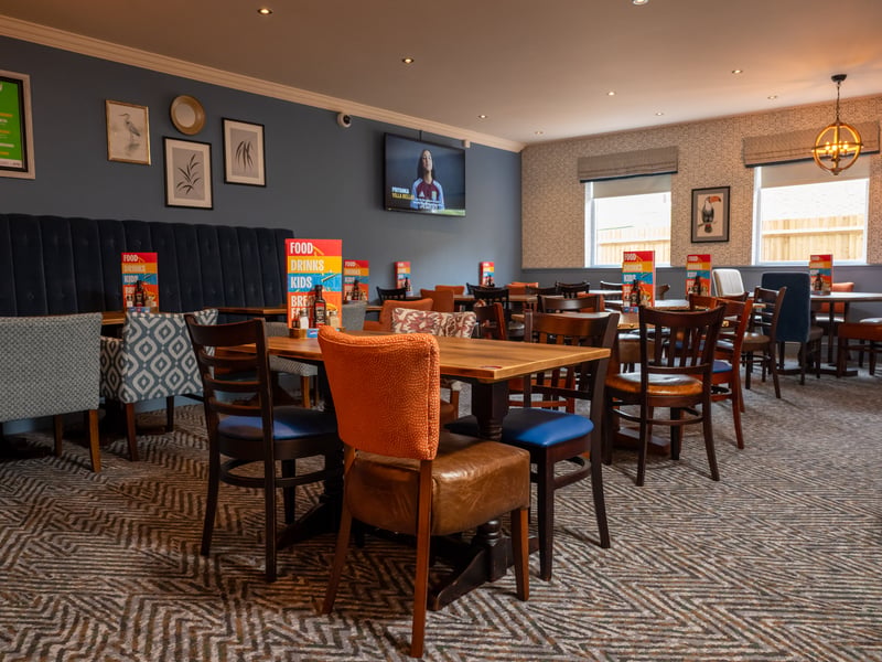 The new colour scheme at The Heron in Leigh Park.