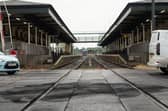 Damage caused to train tracks on Railway Road in Coleraine last June after bins were set alight during disorder