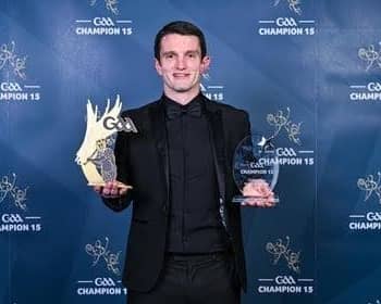 Cormac O’Doherty with his award.