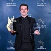 Cormac O’Doherty with his award.