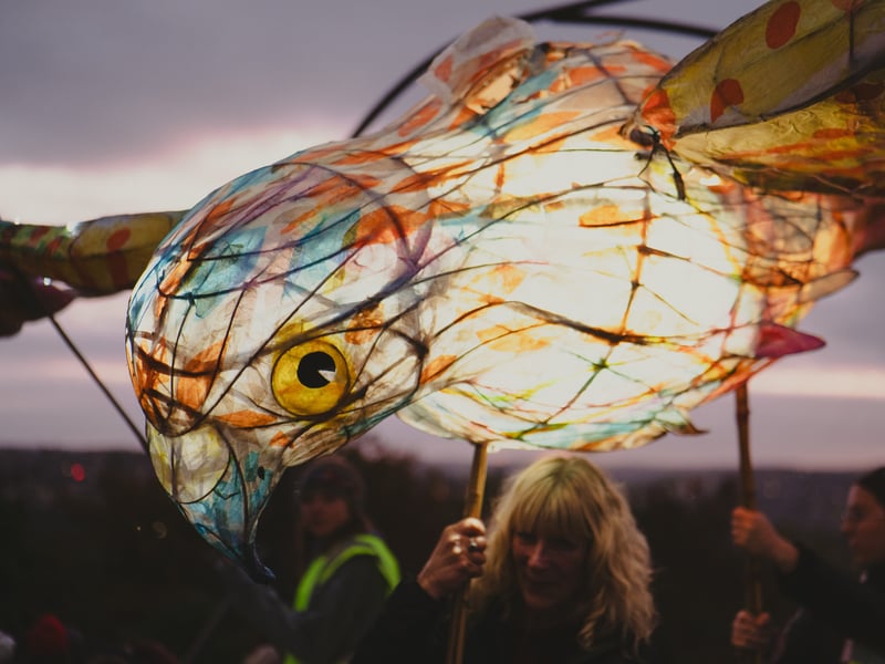 Parkwood Springs lantern festival.